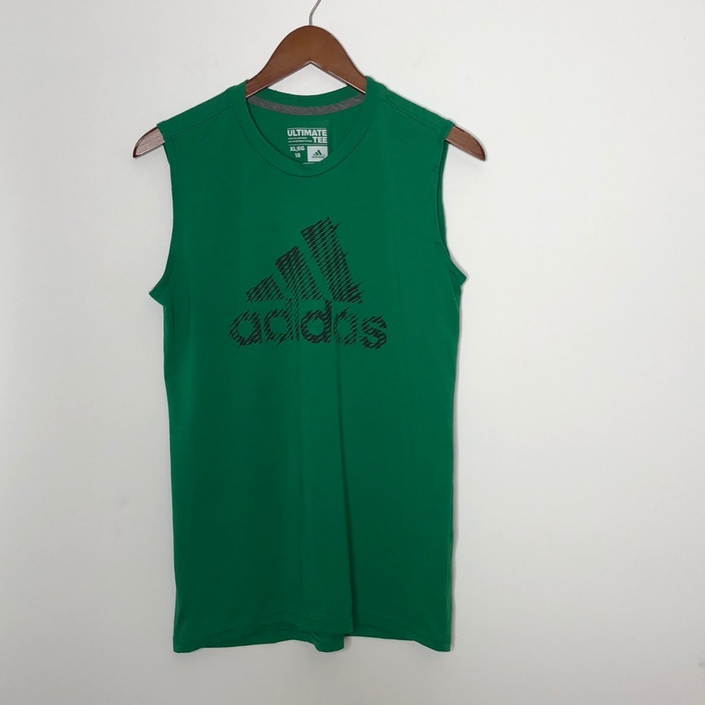 ADIDAS | Ultimate Tee Sleeveless Green Size XL